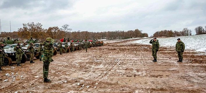 H στρατιωτική άσκηση «Λυσίμαχος» μέσα από φωτογραφίες -Πραγματικά πυρά στο χιόνι